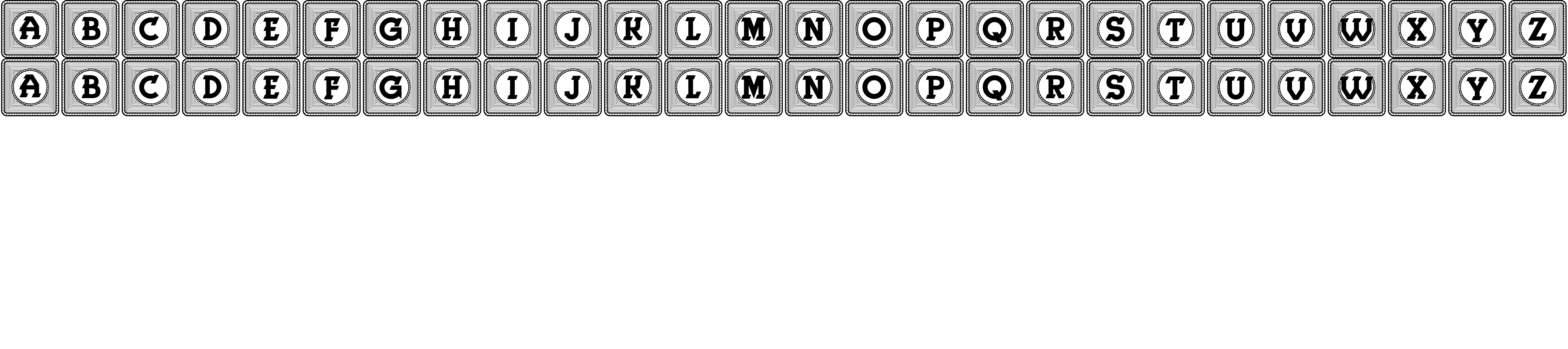Preview font Herne Capitals
