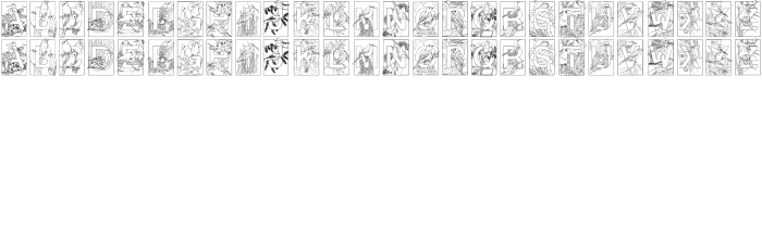 Font Dover Birds