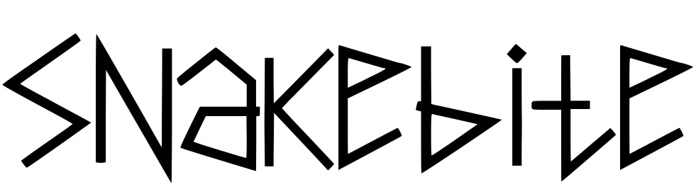 Font Snakebite