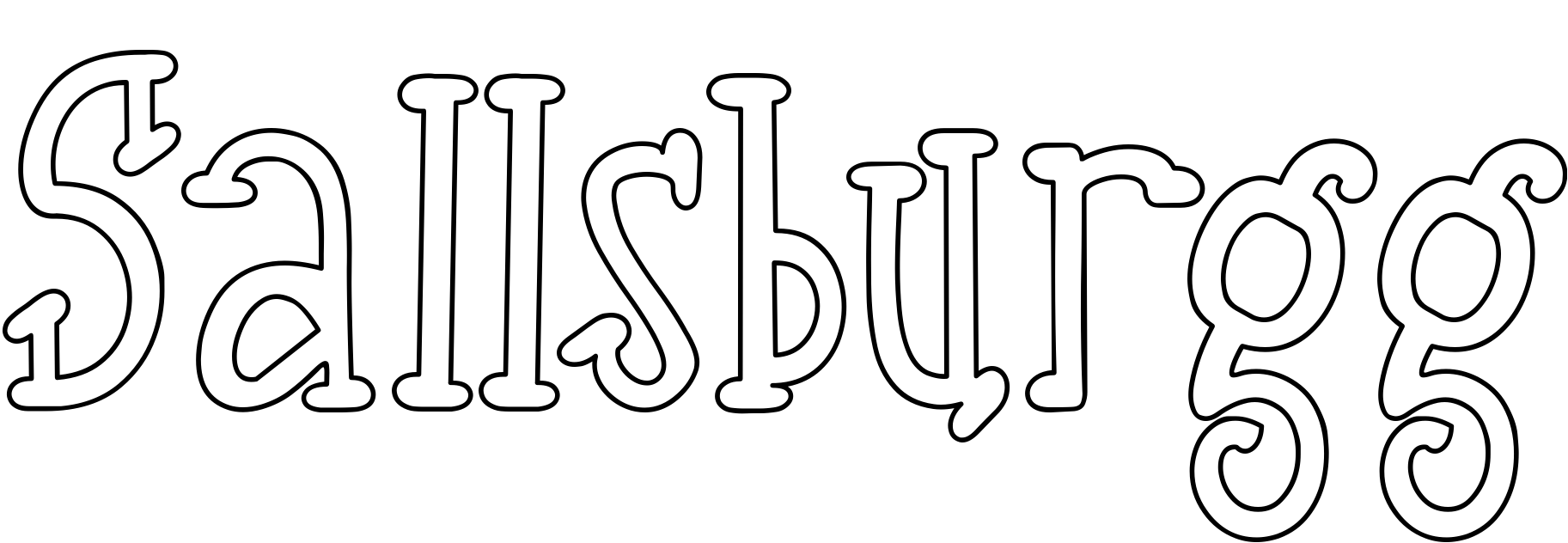 Font Sallsburgg