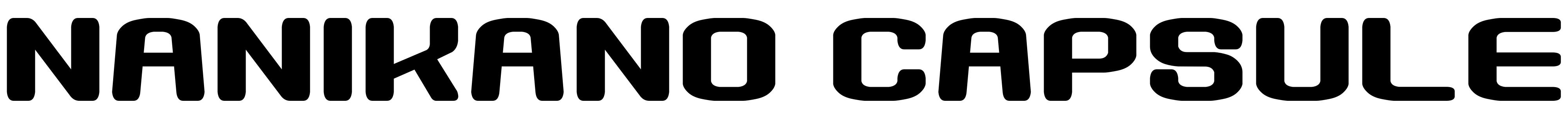 Font Nanikano Capsule
