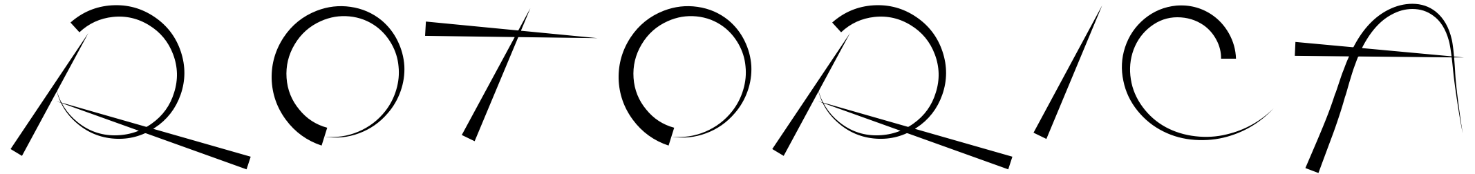 Font Rotorica