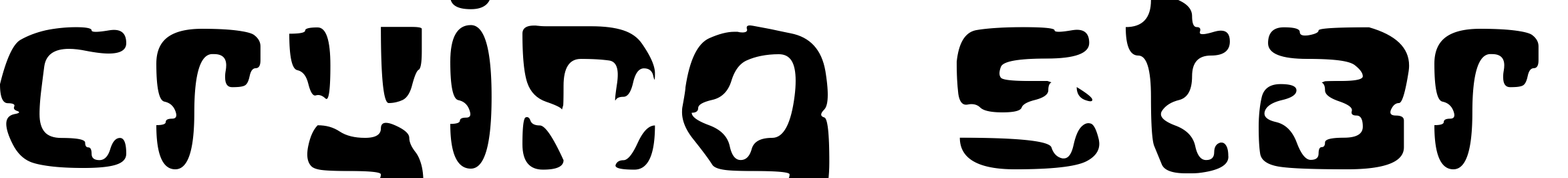 Font Crying Star