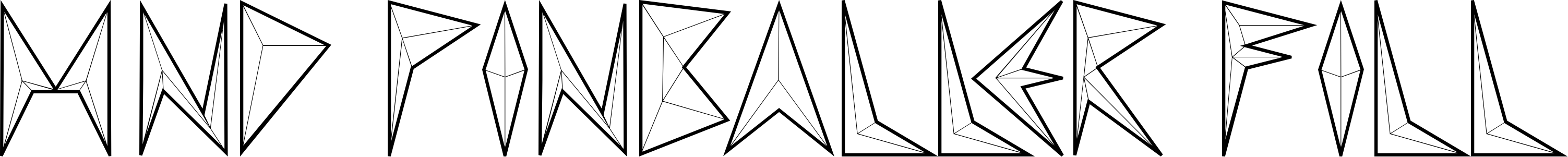 Font MND Pinballer Fill