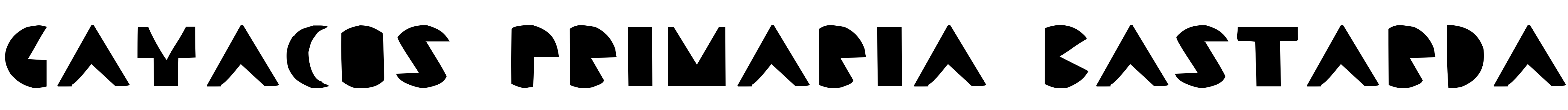 Font Gayacos Primaria Bastarda