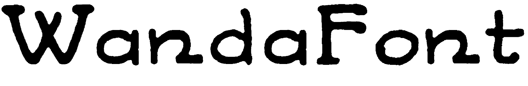 Font WandaFont