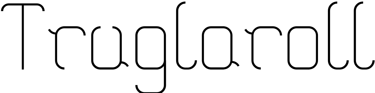 Font Truglaroll