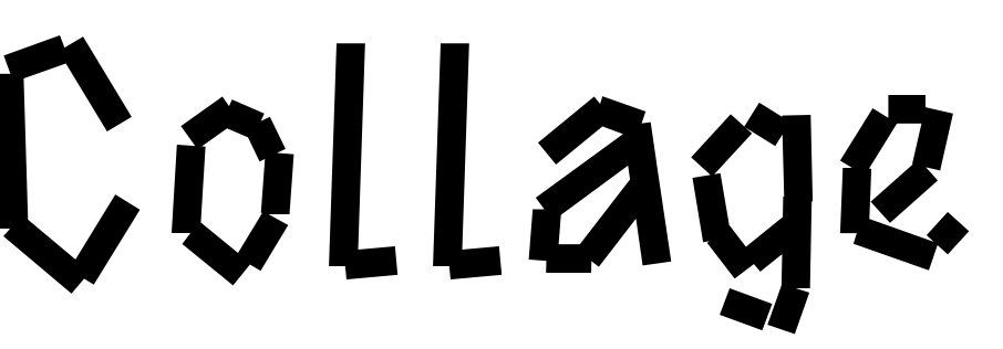 Font Collage