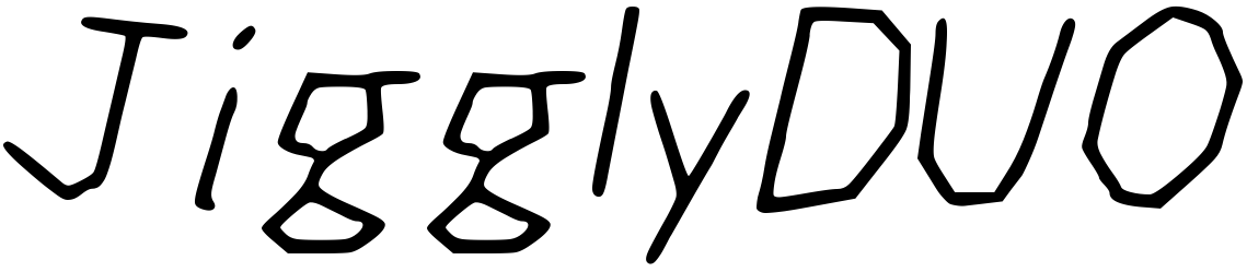 Font JigglyDUO