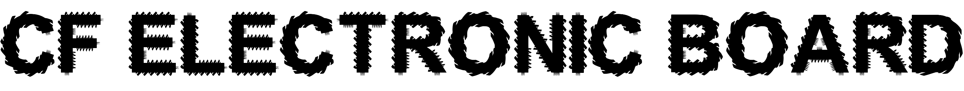 Font CF Electronic Board
