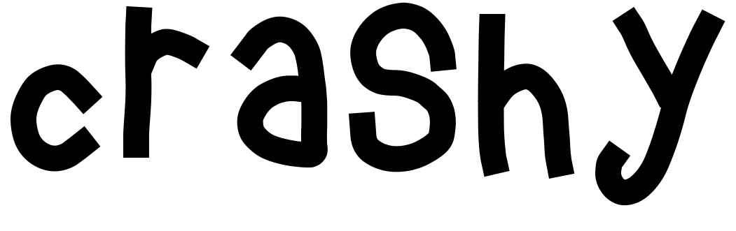 Font Crashy