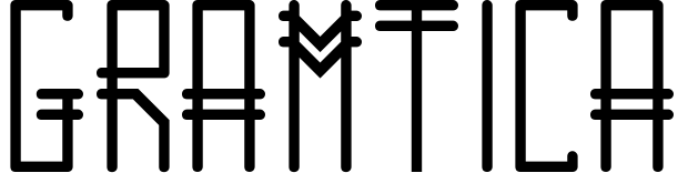 Font GRAMTICA