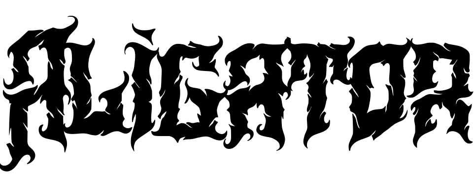 Font Aligator
