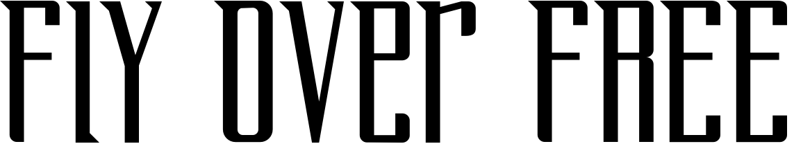 Font Fly Over FREE