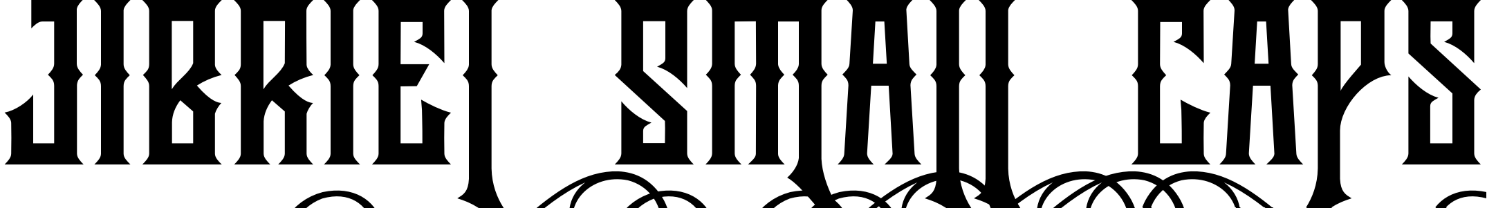 Font Jibriel Small Caps