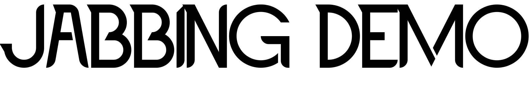 Font Jabbing Demo