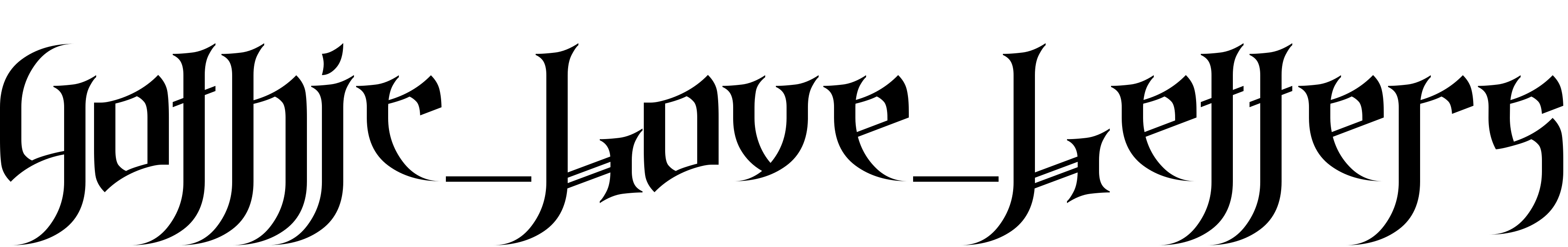 Font Gothic_Love_Letters