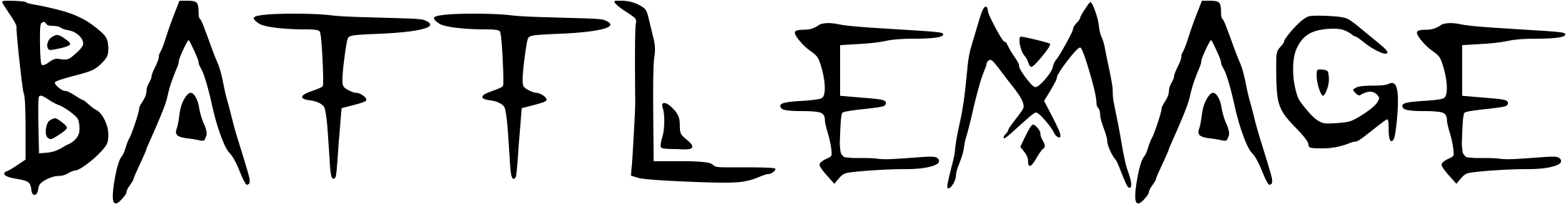 Font BattleMage