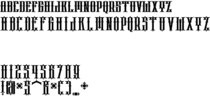 Шрифт phoenix regular