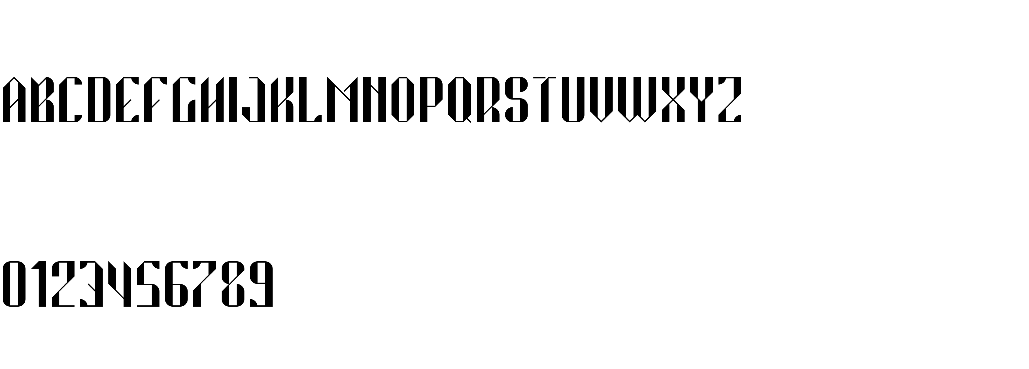 Preview font Garda