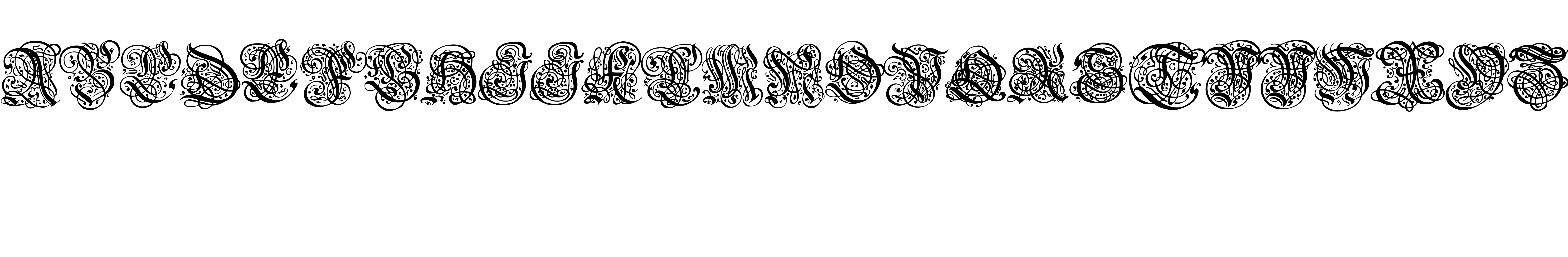 Preview font Barock