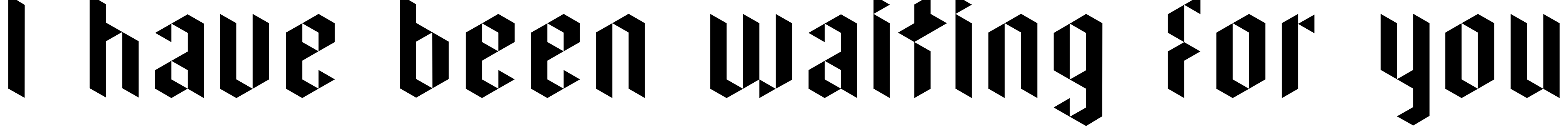 Font I have been waiting for you