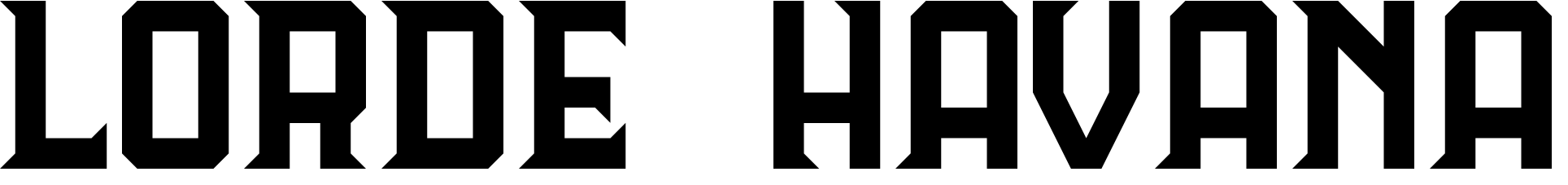 Font Lorde Havana