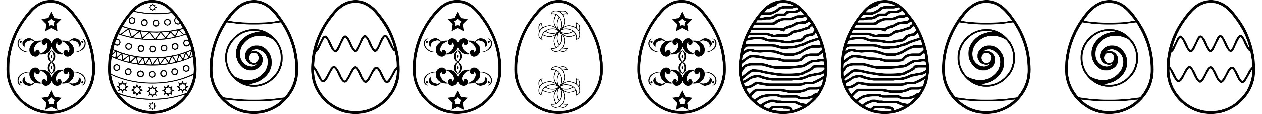 Font Easter eggs ST