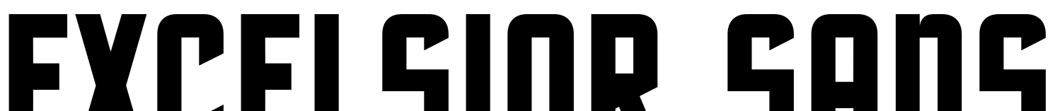 Font EXCELSIOR SANS