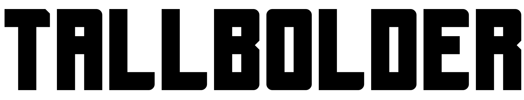 Font Tallbolder