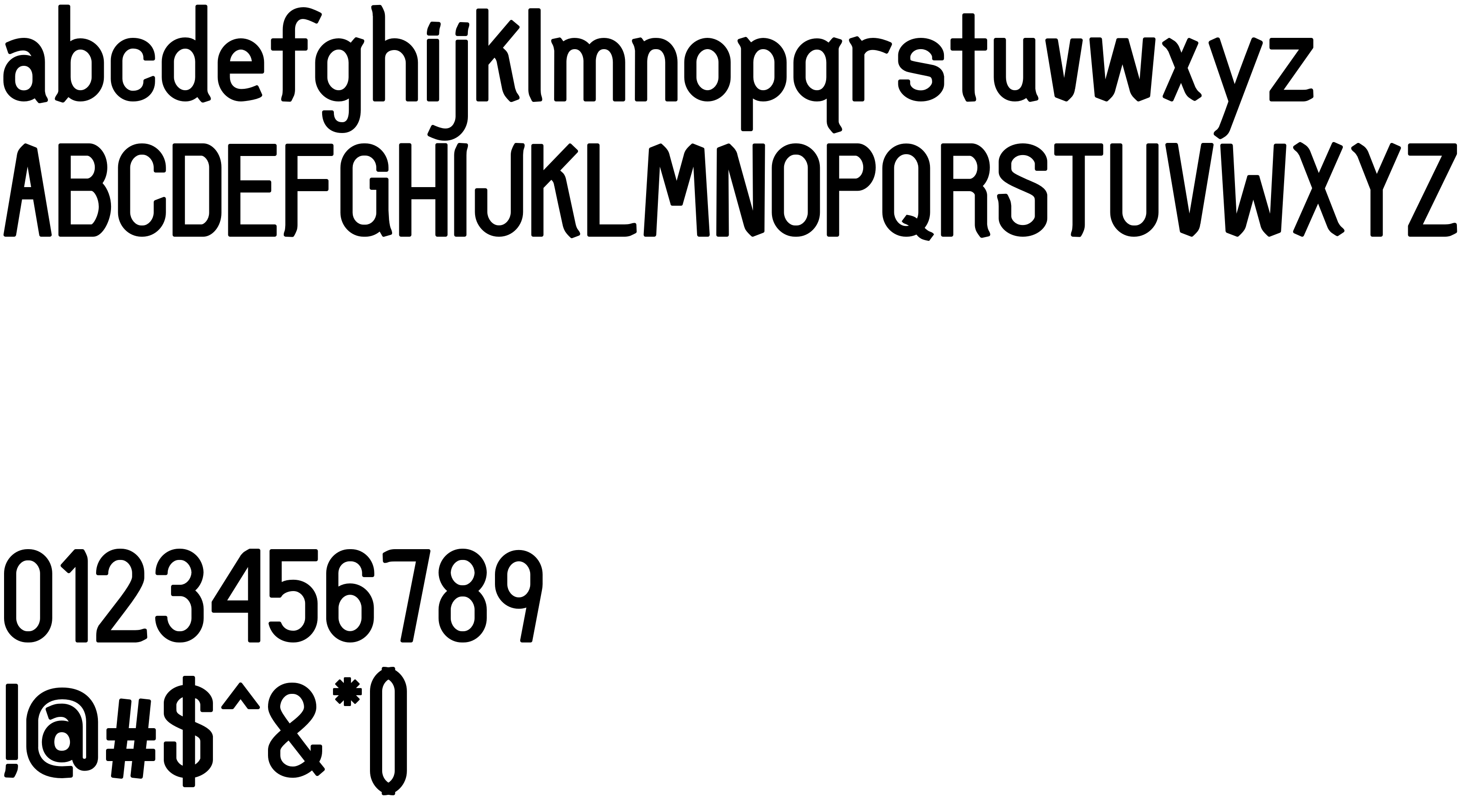 Preview font Uncertain Sans
