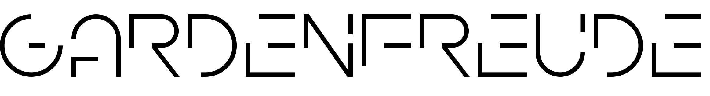 Font Gardenfreude