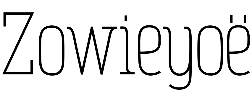 Font Zowieyoë
