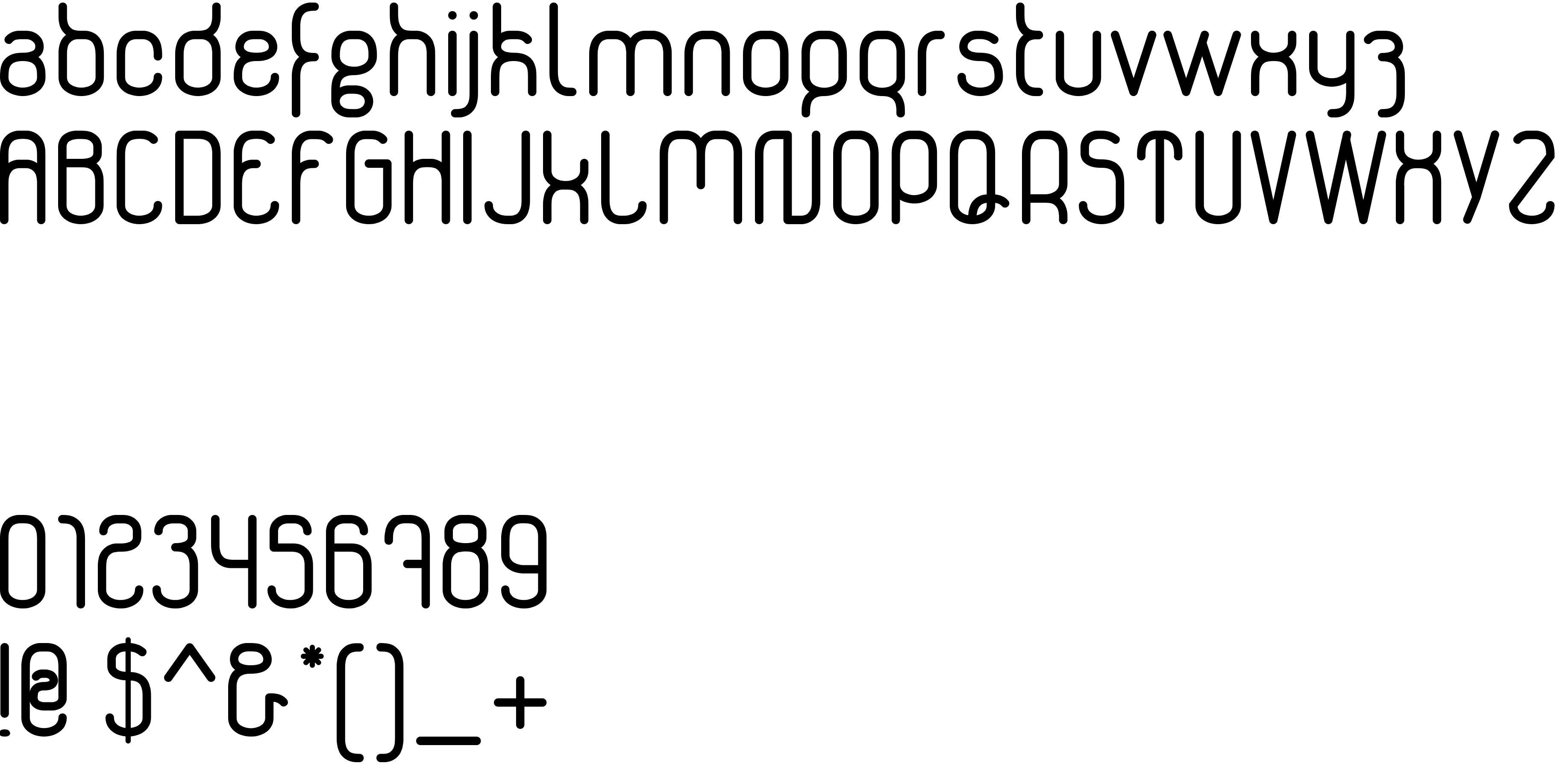 Preview font Genikas