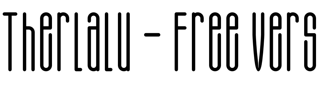 Font Therlalu - Free Vers