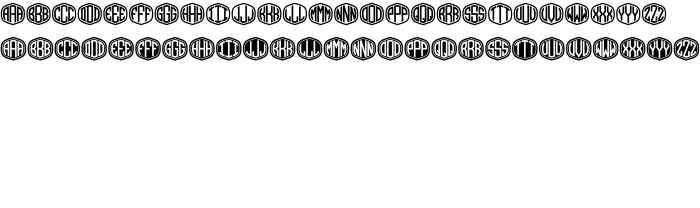 Шрифт Monograma