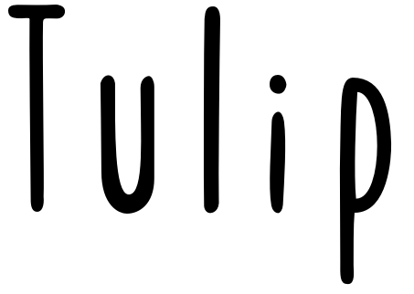 Font Tulip