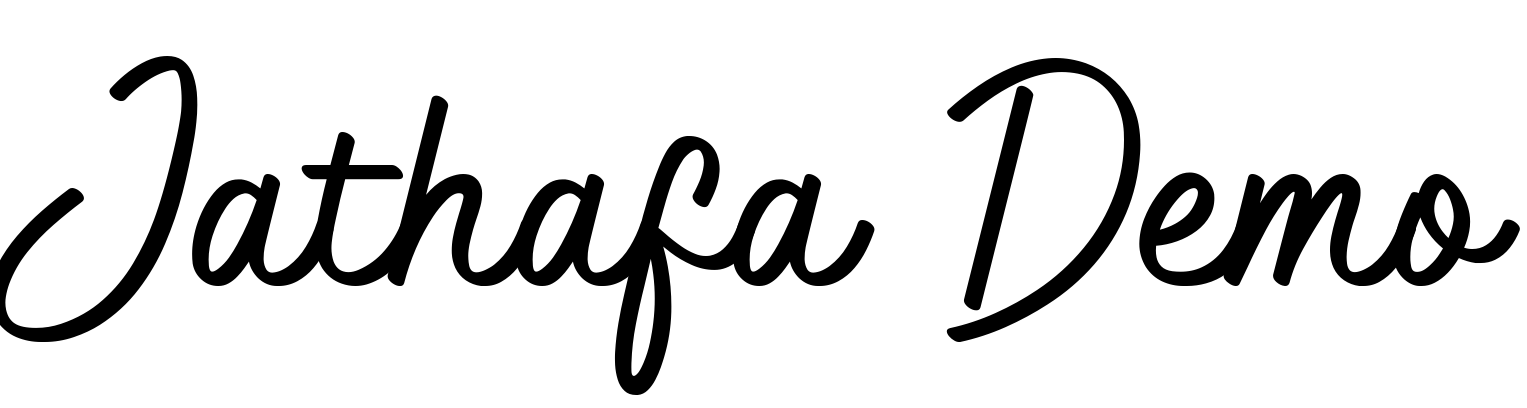 Font Jathafa Demo