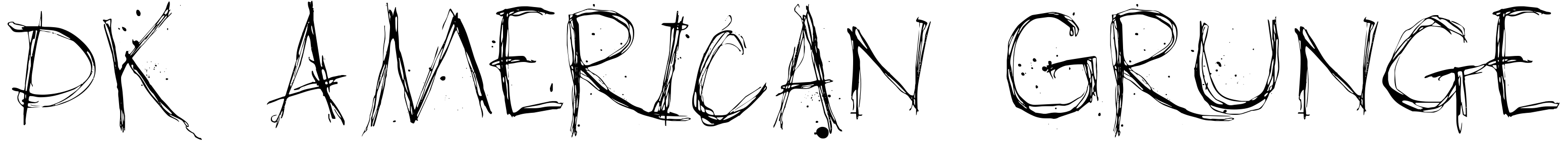Font DK American Grunge