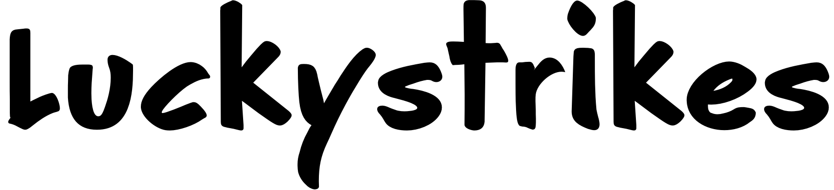 Font Luckystrikes