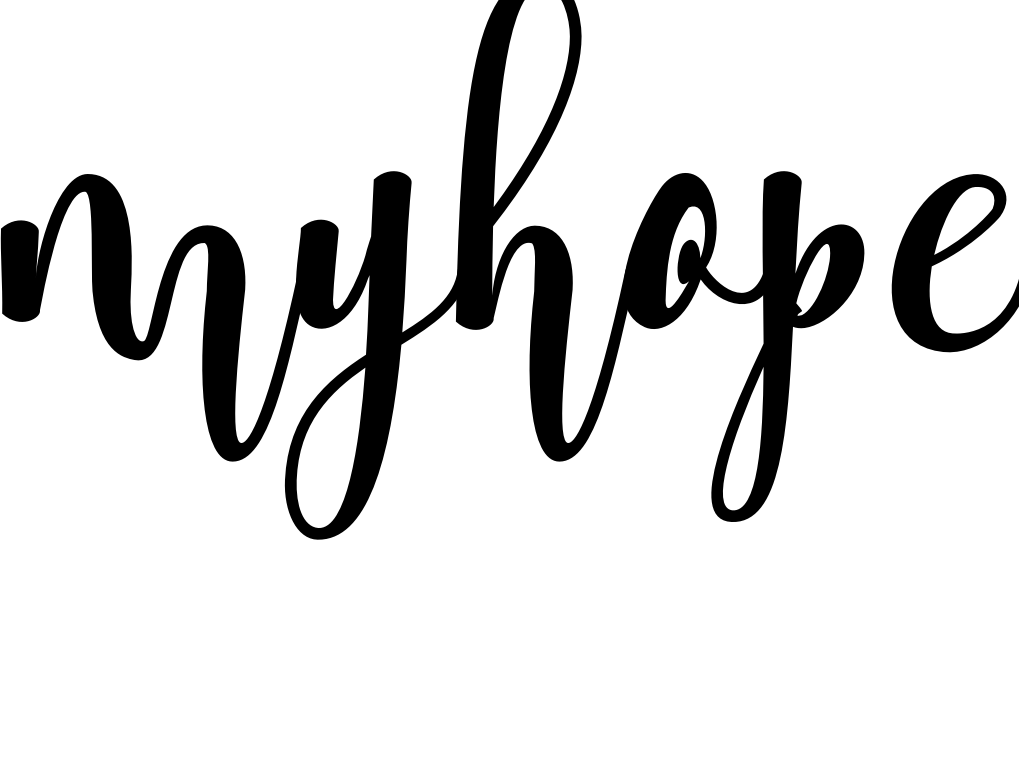 Font myhope