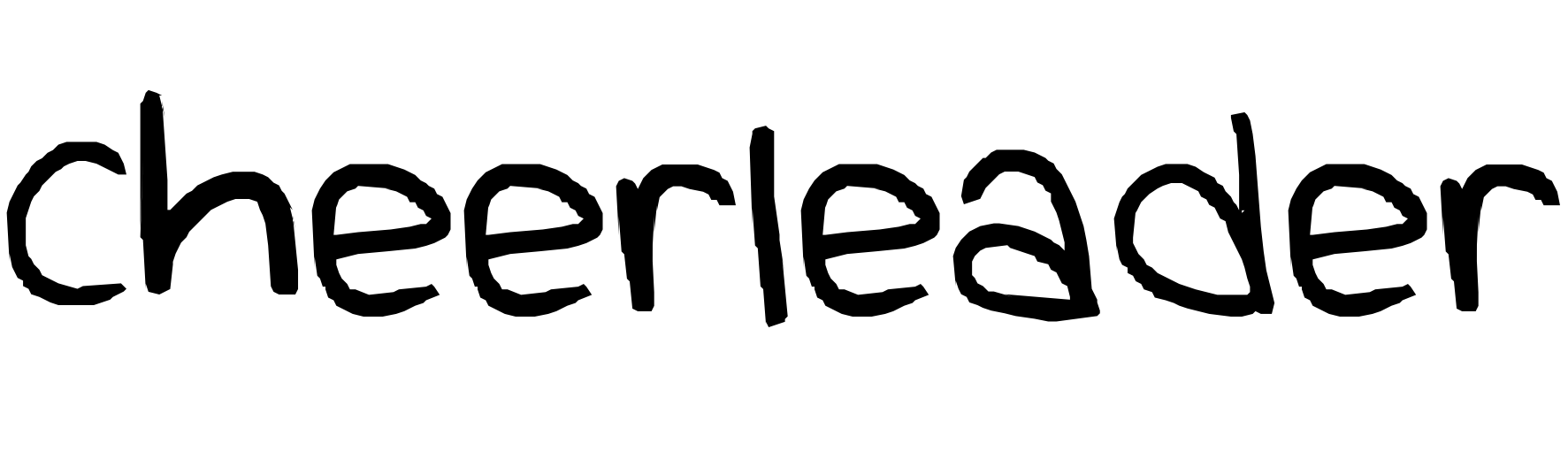 Font cheerleader