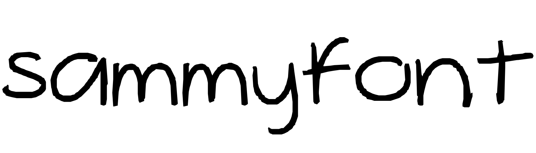Font sammyfont