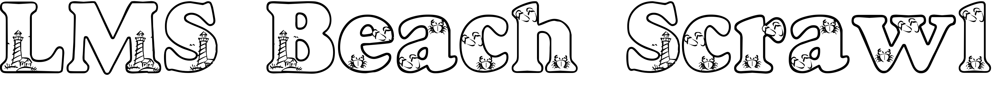 Font LMS Beach Scrawl