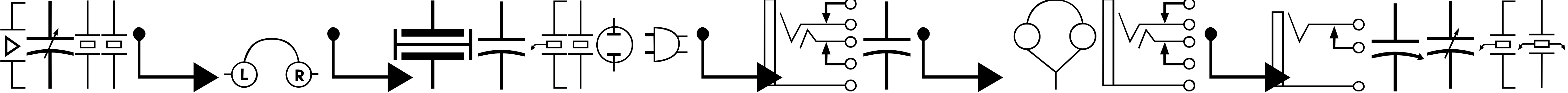 Font Carr Electronic Dingbats