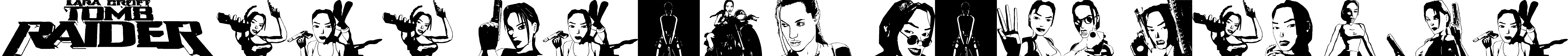 Font Lara Croft Tomb Raider