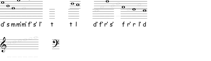 Шрифт Kodaly