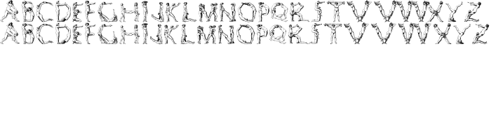 Шрифт SilvestreBodies