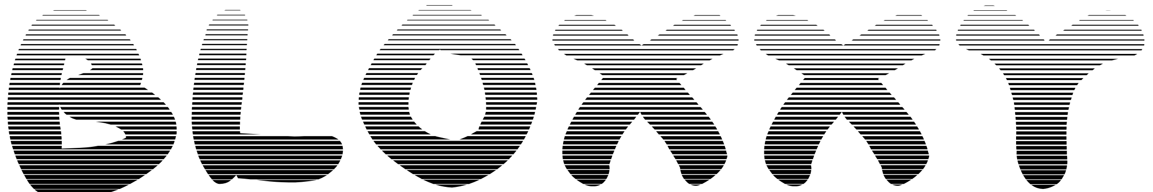 Font Bloxxy