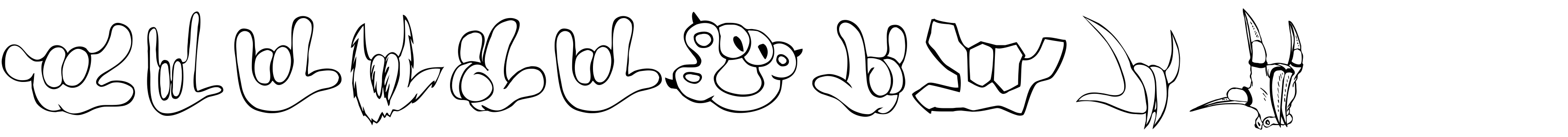 Font ZOEILYhands 1.0